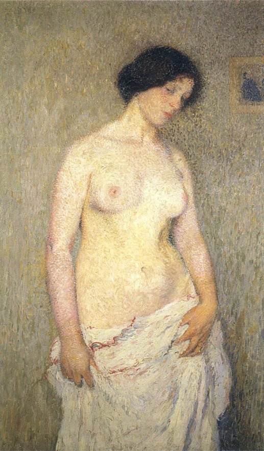 Henri Martin Young Nude Woman 1900 Fine Art Print