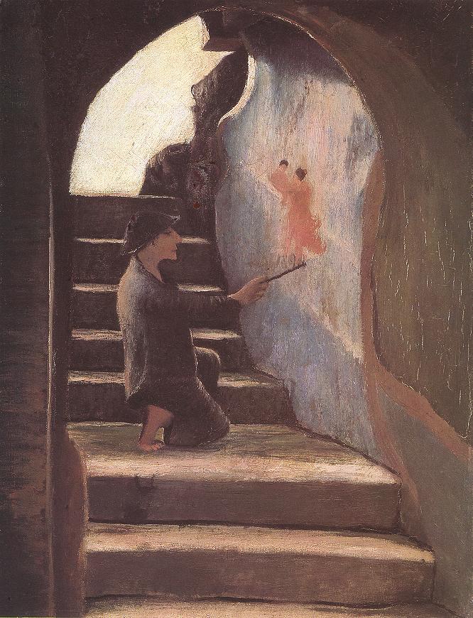 Tivadar Kosztka Csontvary Young Painter 1898 Fine Art Print
