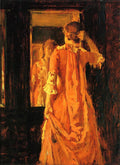 William Merritt Chase Young Woman Before a Mirror 1887 Fine Art Print