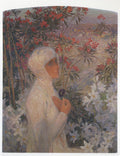 Henri Martin Young Woman with Flowers 1902 Fine Art Print
