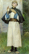 Mikhail Nesterov Youth of St. Sergius 1891 Fine Art Print