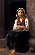 William-Adolphe Bouguereau Yvonette 1867 Fine Art Print