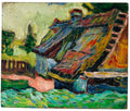Max Pechstein Zerfallenes Haus 1906 Fine Art Print