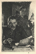 Anders Zorn Zorn and His Wife 1890 Fine Art Print