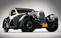 1938 Bugatti Type 57sc Atlantic Coupe Black Classic - 17" x 22" Fine Art Print Jakero77