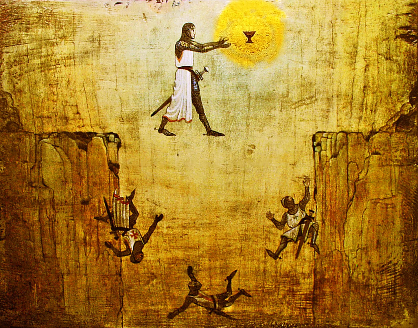 Indiana Jones & the Last Crusade Leap of Faith - 17" x 22" Movie Prop Fine Art Print Jakero77