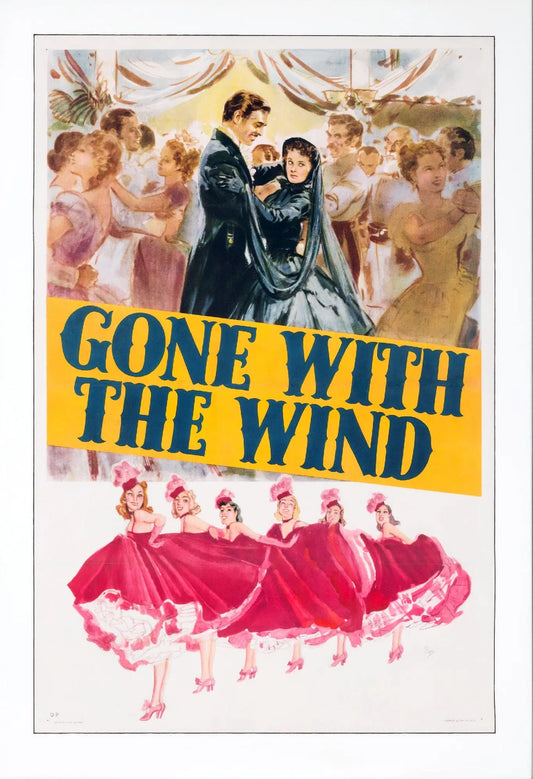 Gone With The Wind Clark Gable & Vivien Leigh - 17" x 22" Fine Art Print Jakero77
