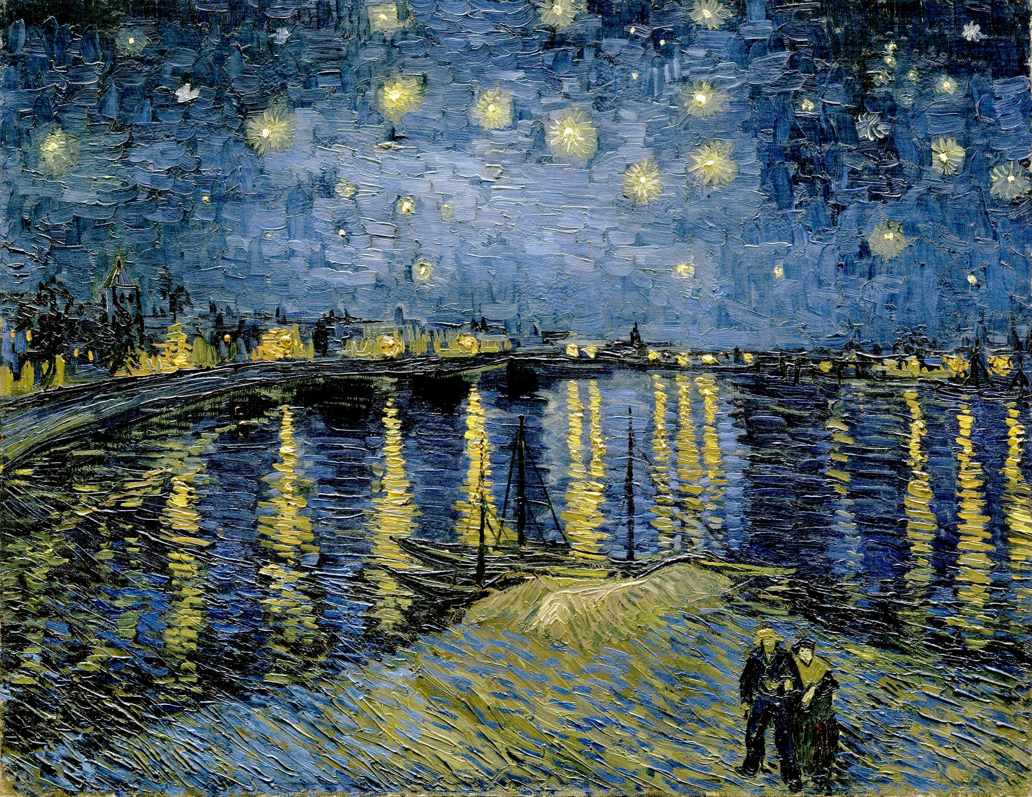 Vincent van Gogh Starry Night 1888 - 17 x 22 Fine Art Print