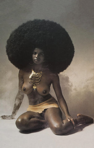 The Shining Nude Black Woman Afro Dick Halloran Supernatural Dream Poster Azizi Johari - 17" x 22" Fine Art Print