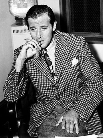 Benjamin Bugsy Siegel circa 1941 Casino Cigar - 17" x 22" Fine Art Print