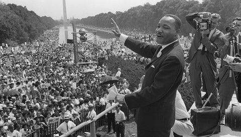 Martin Luther King Jr. Speech I Have A Dream - 17" x 22" Fine Art Print