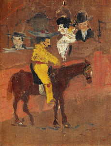 The Picador by Pablo Picasso 1890 - 17" x 22" Fine Art Print