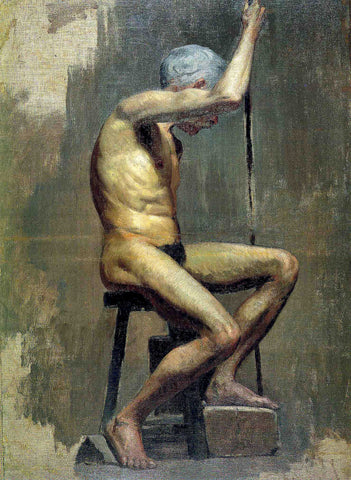 Academical Study by Pablo Picasso 1895 - 17" x 22" Fine Art Print