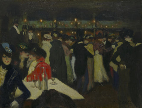 Moulin de la Galette (1900) by Pablo PIcasso - 17" x 22" Fine Art Print