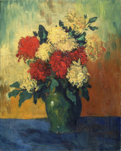 Chrysanthemums (1901) Signed by Pablo Picasso - 17" x 22" Fine Art Print