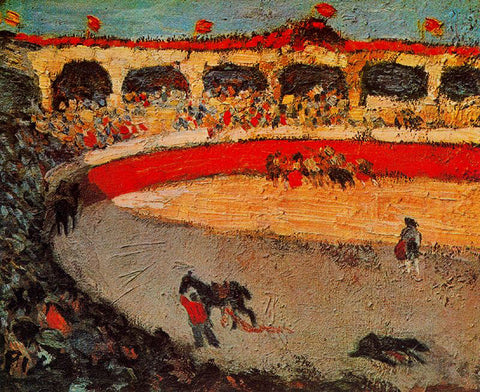 The Corrida (1901) Signed Pablo Picasso - 17" x 22" Fine Art Print