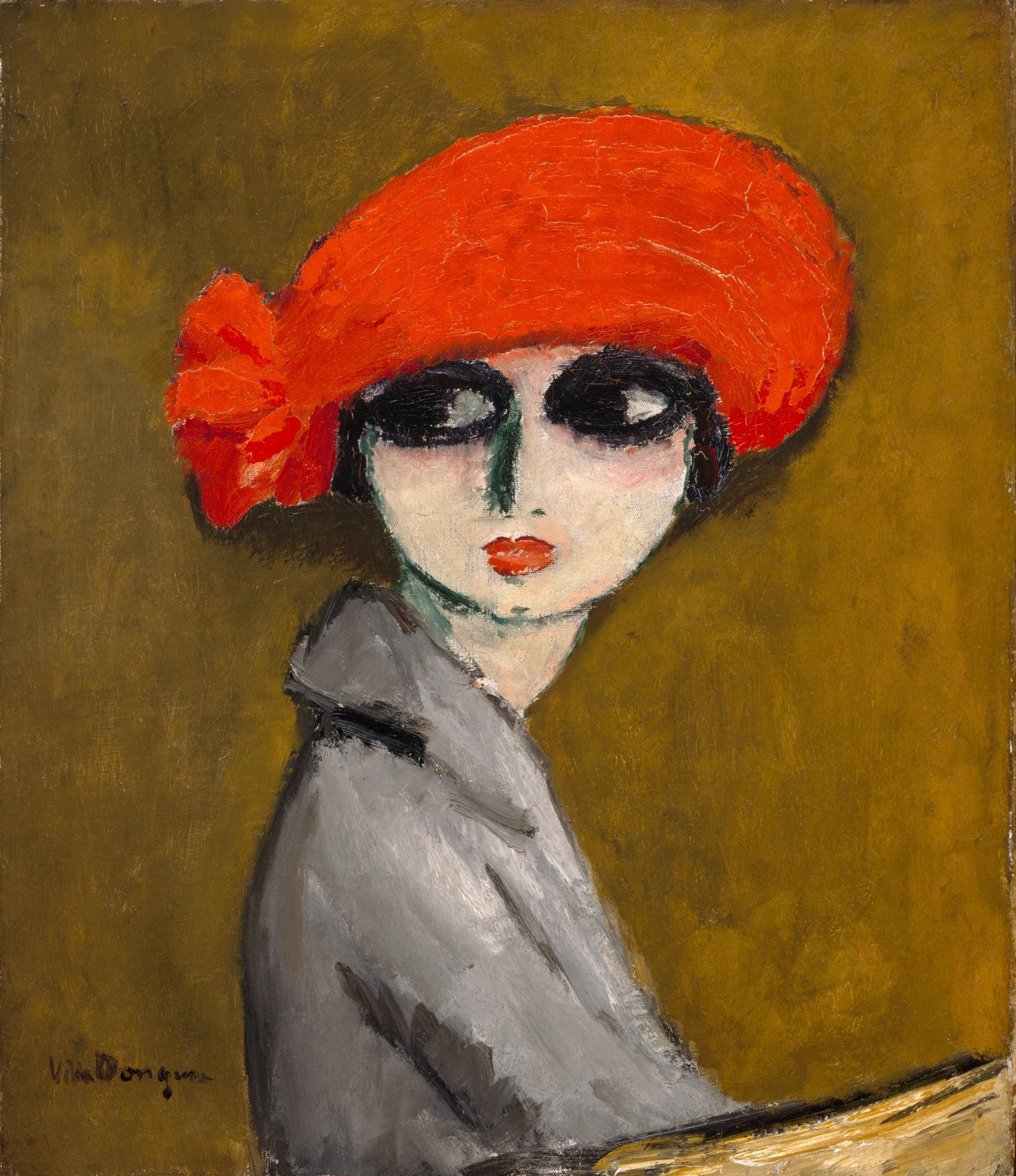 The Corn Puppy Le Coquelicot (1919) Signed Kees van Dongen - 17" x 22" Fine Art Print