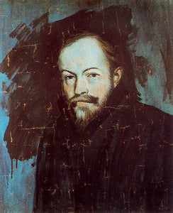 Portrait of Sebastià Junyent Sans (1904) by Pablo Picasso- 17" x 22" Fine Art Print