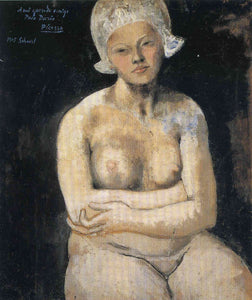 Dutch Girl Nude (1905) Signed Pablo Picasso - 17" x 22" Fine Art Print