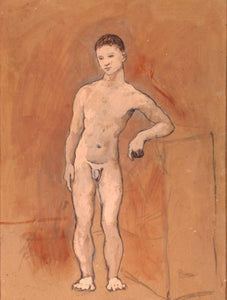 Nude Youth (1906) Signed Pablo Picasso - 17" x 22" Fine Art Print