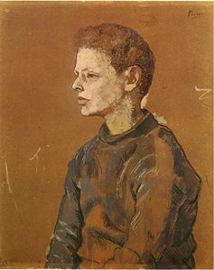 Portrait of Allan Stein (1906) Signed Picasso - 17" x 22" Fine Art Print