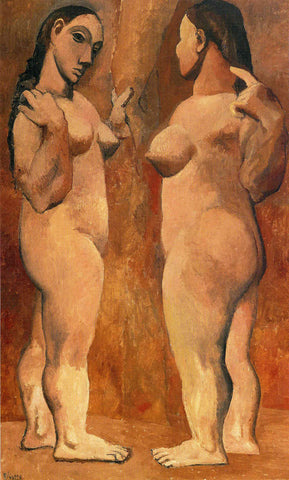 Two Nude Women (1906) Signed Pablo Picasso - 17" x 22" Fine Art Print