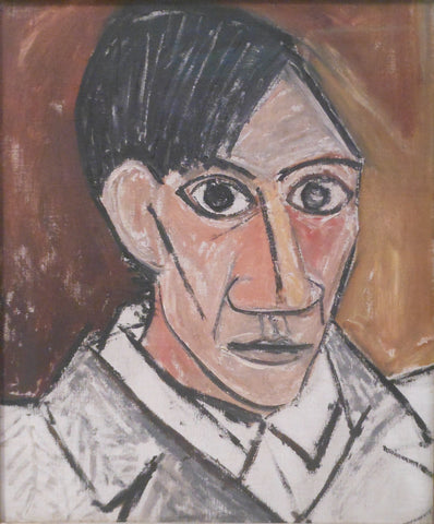 Self Portrait (1907) by Pablo Picasso - 17" x 22" Fine Art Print