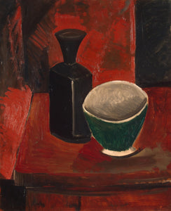 Green Pan & Black Bottle (1908) by Pablo Picasso - 17" x 22" Fine Art Print