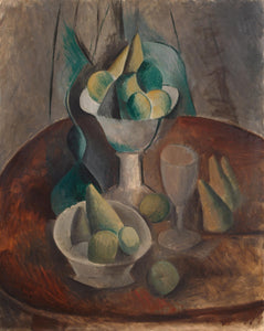 Fruit in a Vase (1908) by Pablo Picasso - 17" x 22" Fine Art Print