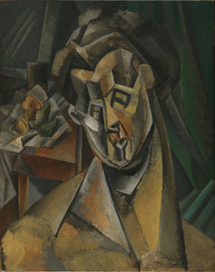 Woman and Pears. Fernande (1909) by Picasso - 17" x 22" Fine Art Print