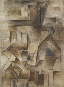 Guitar Player (1910) by Pablo Picasso Cubist - 17" x 22" Fine Art Print