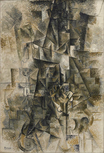 The Piano Accordionist (1911) Signed Picasso - 17" x 22" Fine Art Print