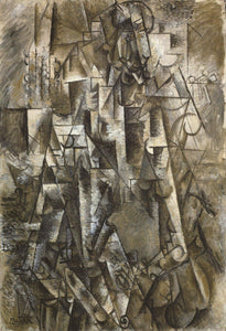 The Poet (1911) Signed Pablo Picasso Cubism - 17" x 22" Fine Art Print