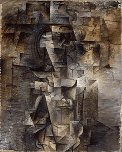 Portrait of a Woman (1910) by Pablo Picasso - 17" x 22" Fine Art Print