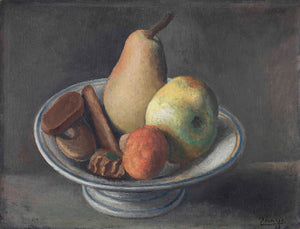 Fruit Bowl with Fruit (1918) Signed Picasso - 17" x 22" Fine Art Print