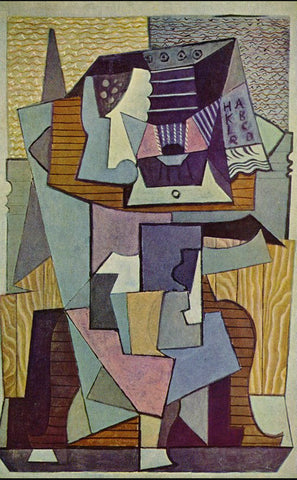 The Table (1919) by Pablo Picasso Cubism Art - 17" x 22" Fine Art Print