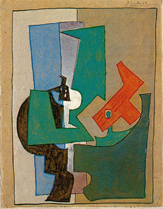 Pedestal (1920) Signed Pablo Picasso Cubism - 17" x 22" Fine Art Print