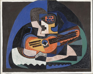 Still Life Guitar & Compote. The Mandolin (1923) Signed Pablo Picasso - 17" x 22" Fine Art Print