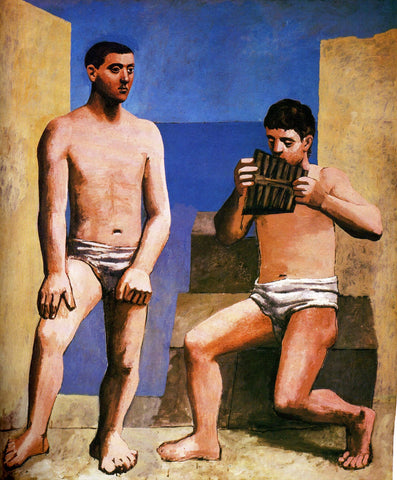 Pan's Flute (1923) by Pablo Picasso Panflute - 17" x 22" Fine Art Print