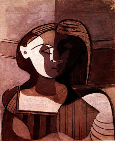 Bust of Young Woman. Marie-Therese Walter (1926) by Pablo Picasso - 17" x 22" Fine Art Print