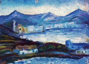 Cadaques (1917) by Salvador Dali Impressionism - 17" x 22" Fine Art Print