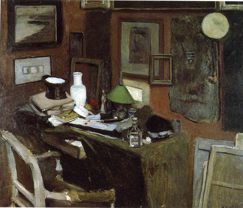 Interior with a Top Hat (1896) Signed Matisse - 17" x 22" Fine Art Print