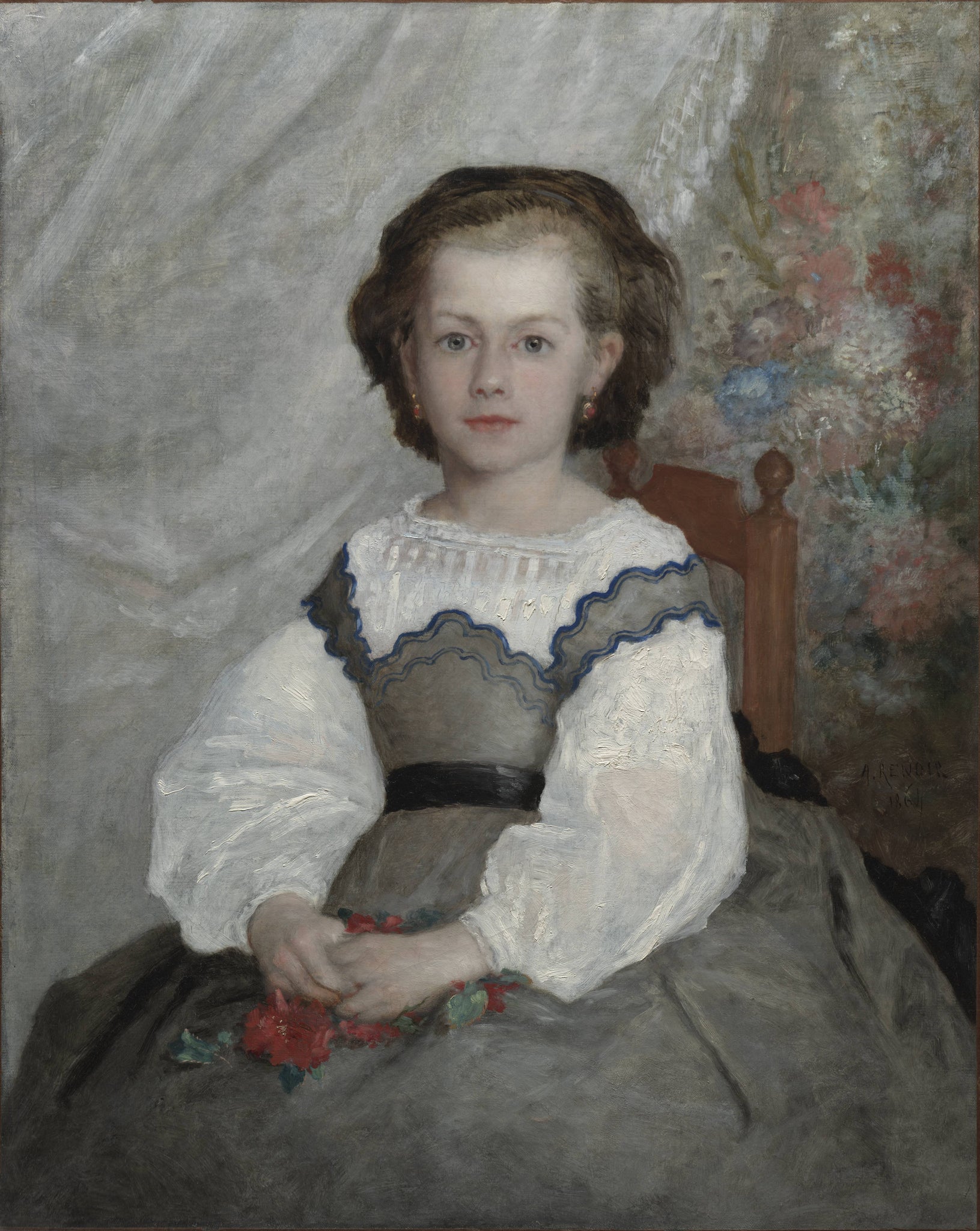 Romaine Lascaux (1864) Signed Auguste Renoir - 17" x 22" Fine Art Print