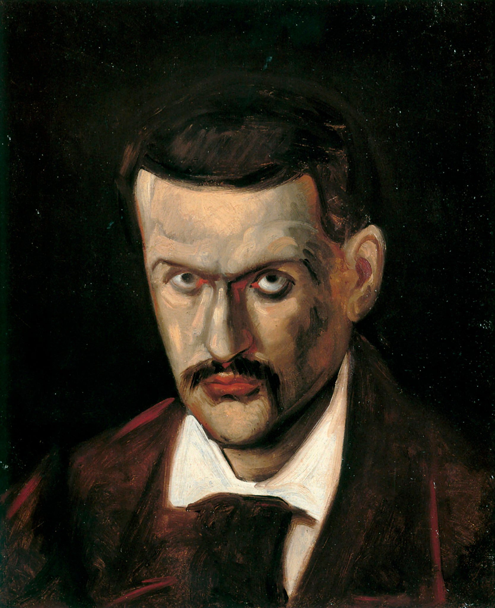 Self Portrait (1864) by Paul Cezanne - 17" x 22" Fine Art Print