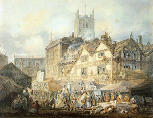 Wolverhampton, Staffordshire (1796) by JMW Turner - 17" x 22" Fine Art Print