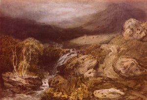 Mountain Stream, Coniston (1797) by Joseph M. William Turner - 17" x 22" Fine Art Print