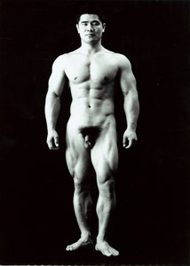 Tamotsu Yato Vintage 1970s Nude Japan Male Muscle - 17" x 22" Fine Art Print