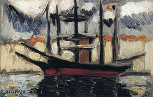 Merchant Sailboat (1898) Signed Henri Matisse - 17" x 22" Fine Art Print