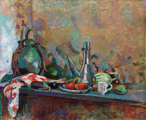 Still Life Fruit (1898) Signed Henri Matisse - 17" x 22" Fine Art Print