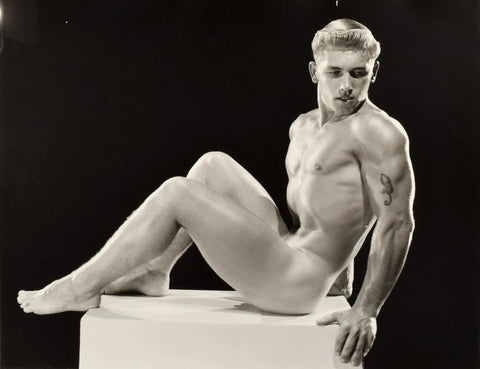 Bruce Bellas Vintage Photo Nude Male David Zurborg Gay Interest - 17"x22" Fine Art Print - 1124